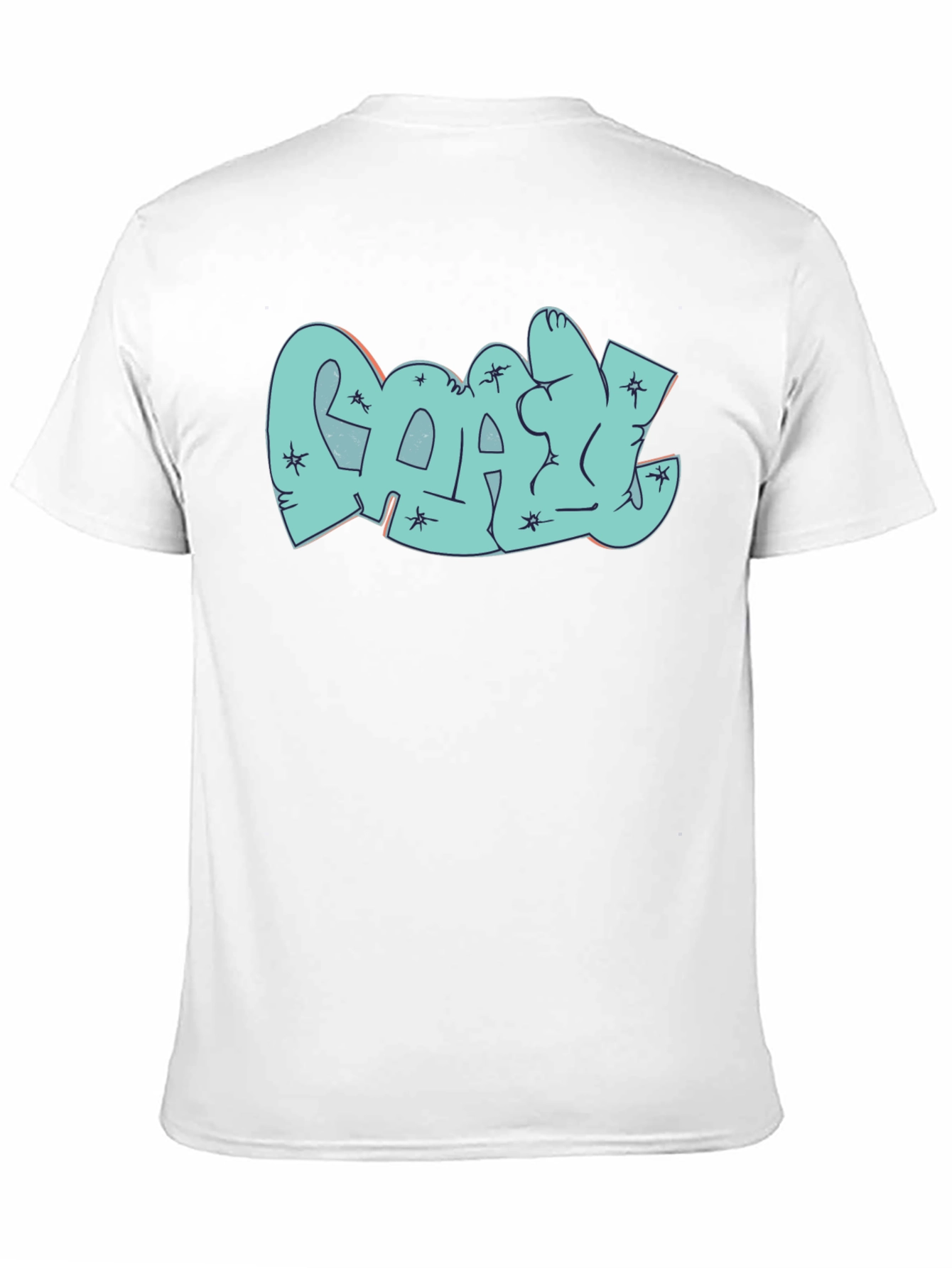 Cool Graphic Print Black T-Shirt