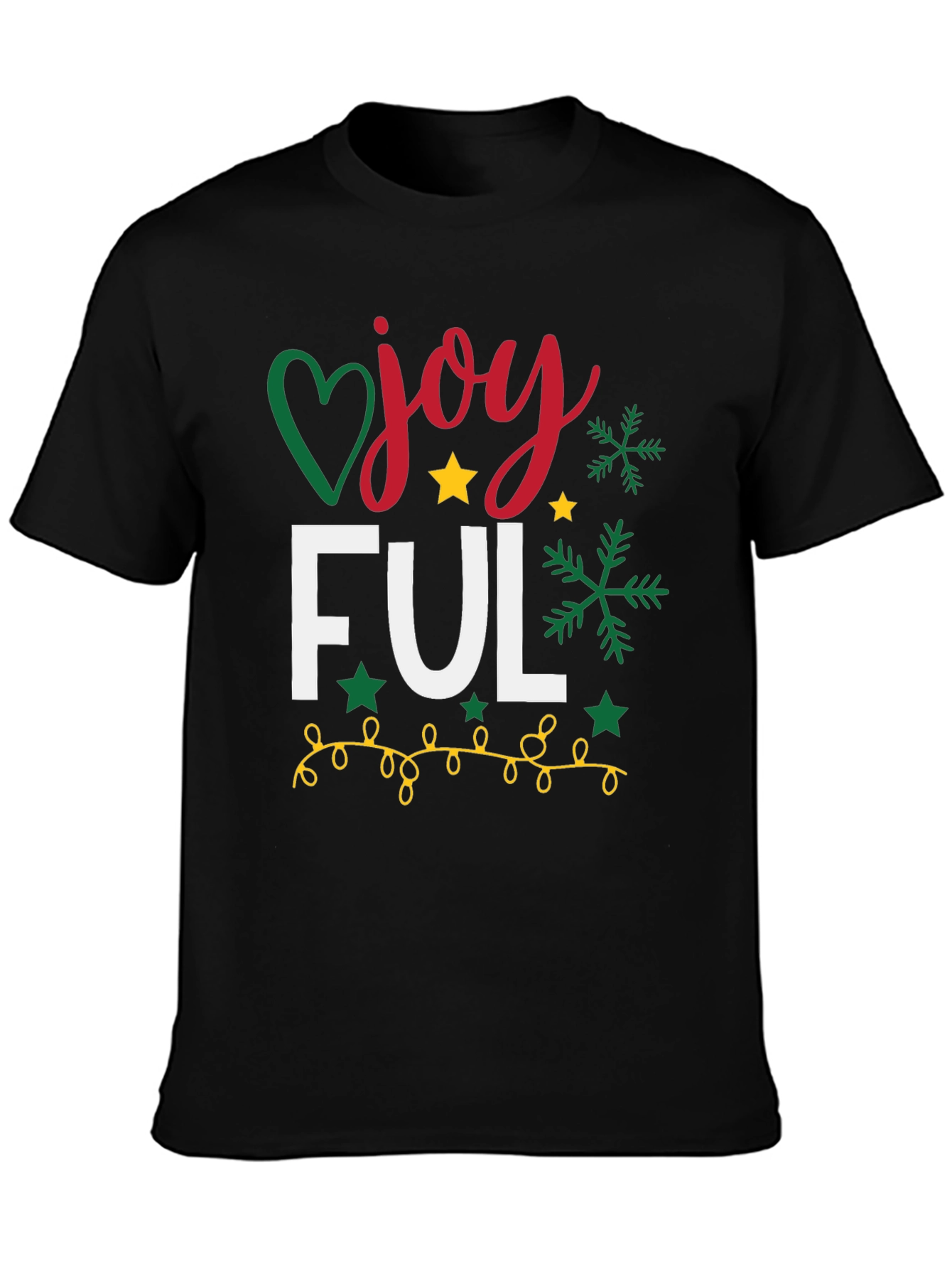 Joyful Holiday T-Shirt Festive Christmas Tee