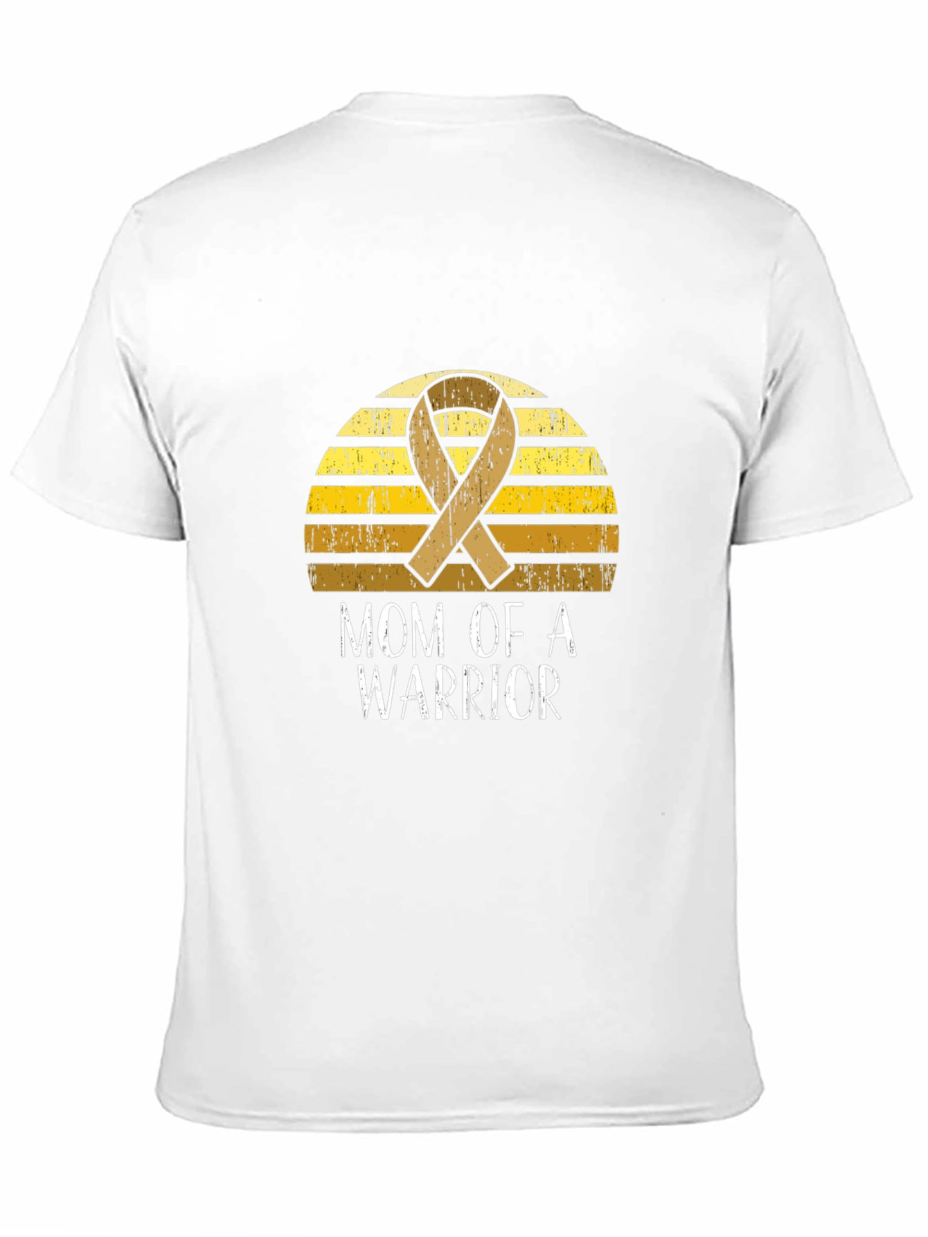 Mom of a Warrior Awareness Ribbon Graphic T-Shirt