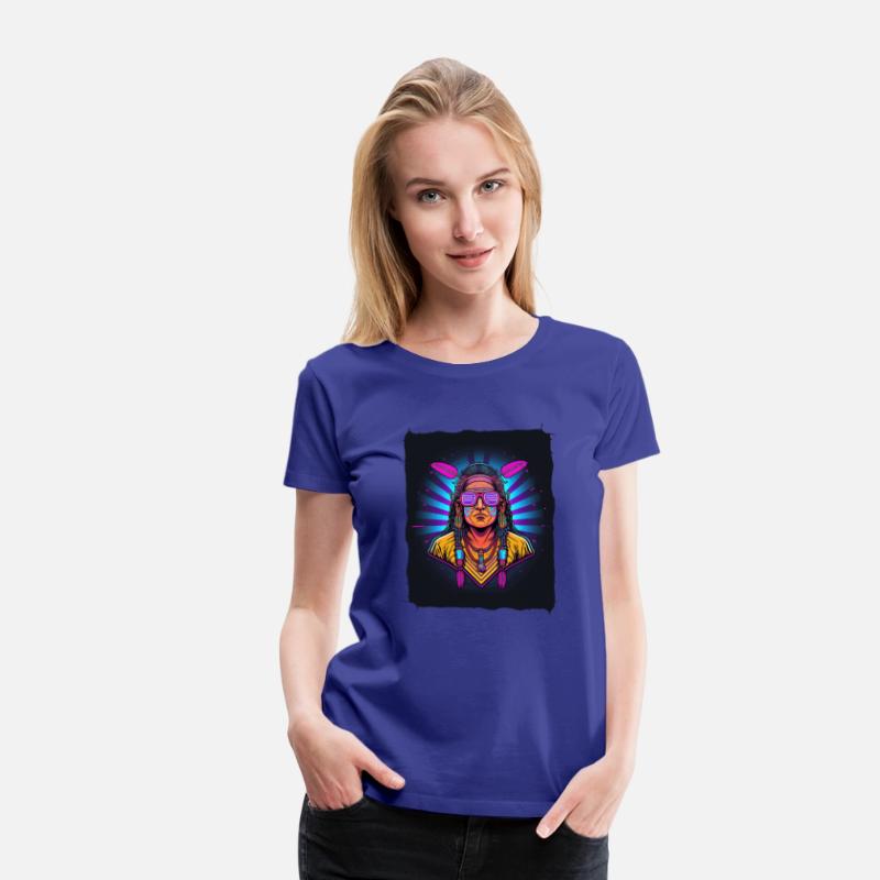 Native American Indian with Sunglasses