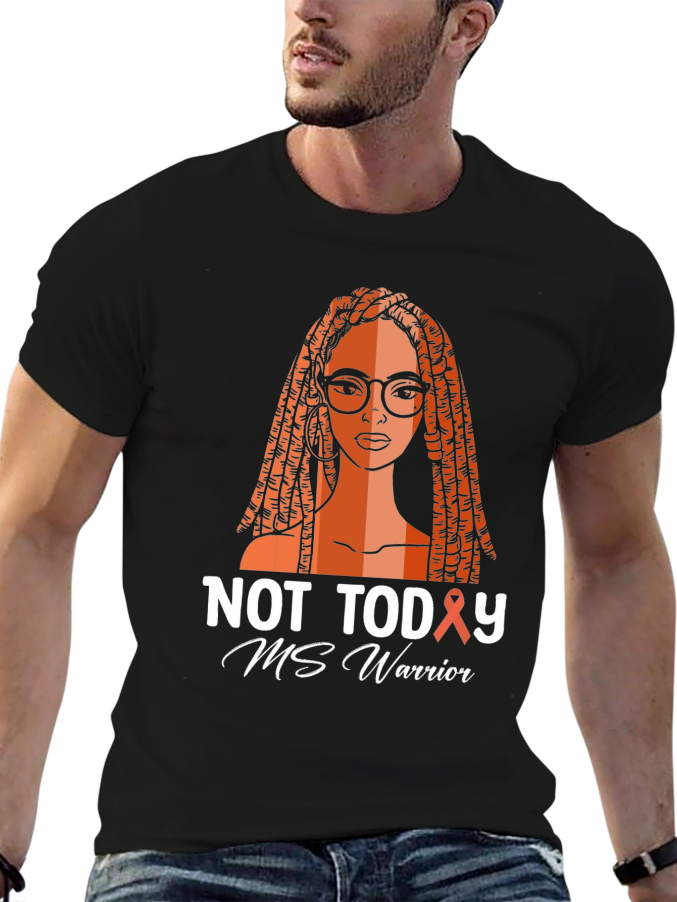 MS Warrior Black T-Shirt