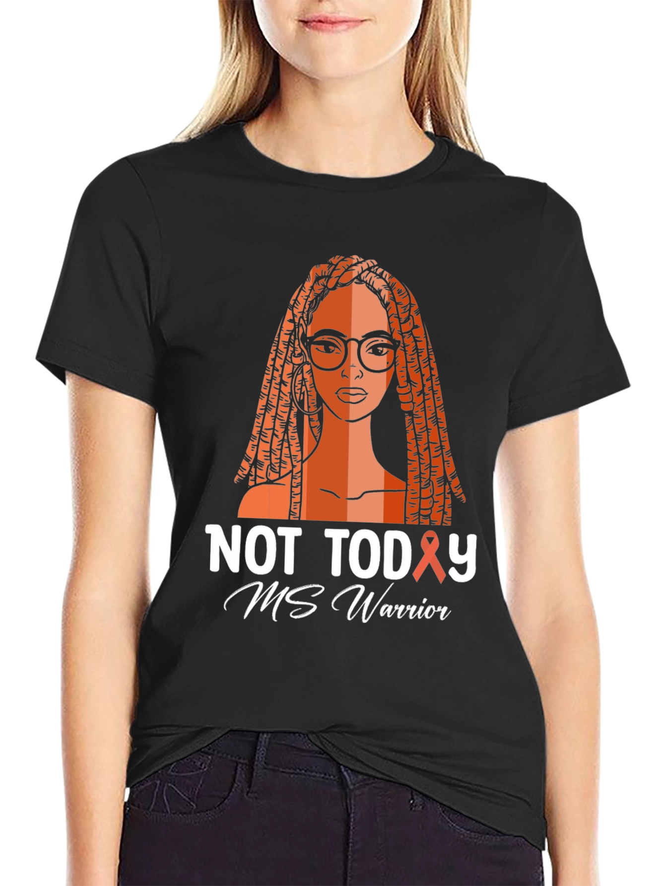 MS Warrior Black T-Shirt