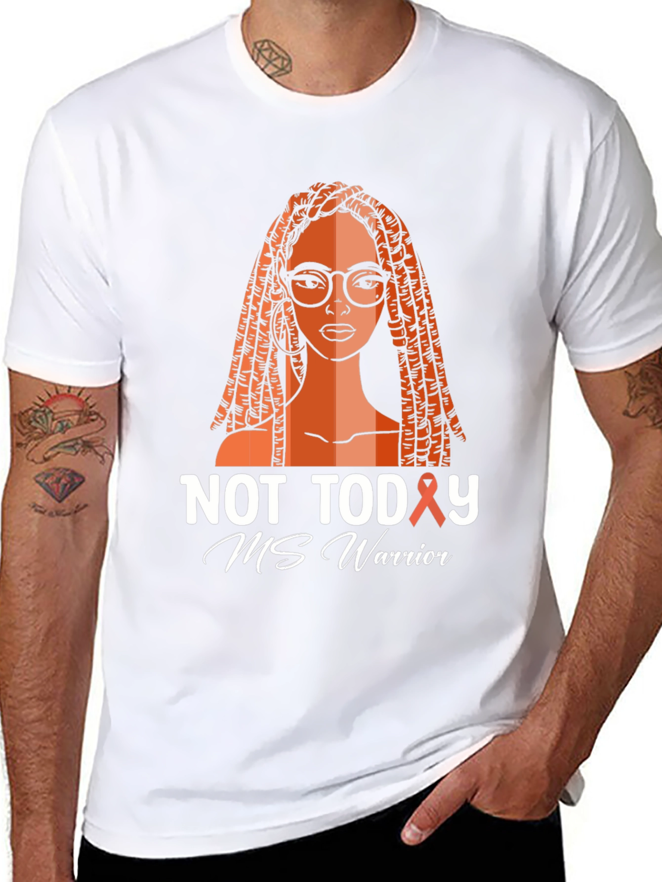 MS Warrior Black T-Shirt