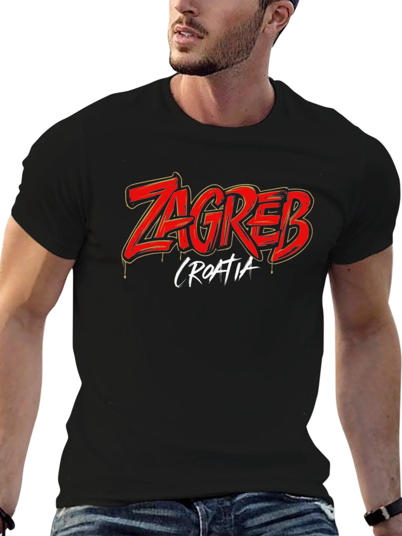 Zagreb Croatia Graphic Tee - Cool City Souvenir Shirt