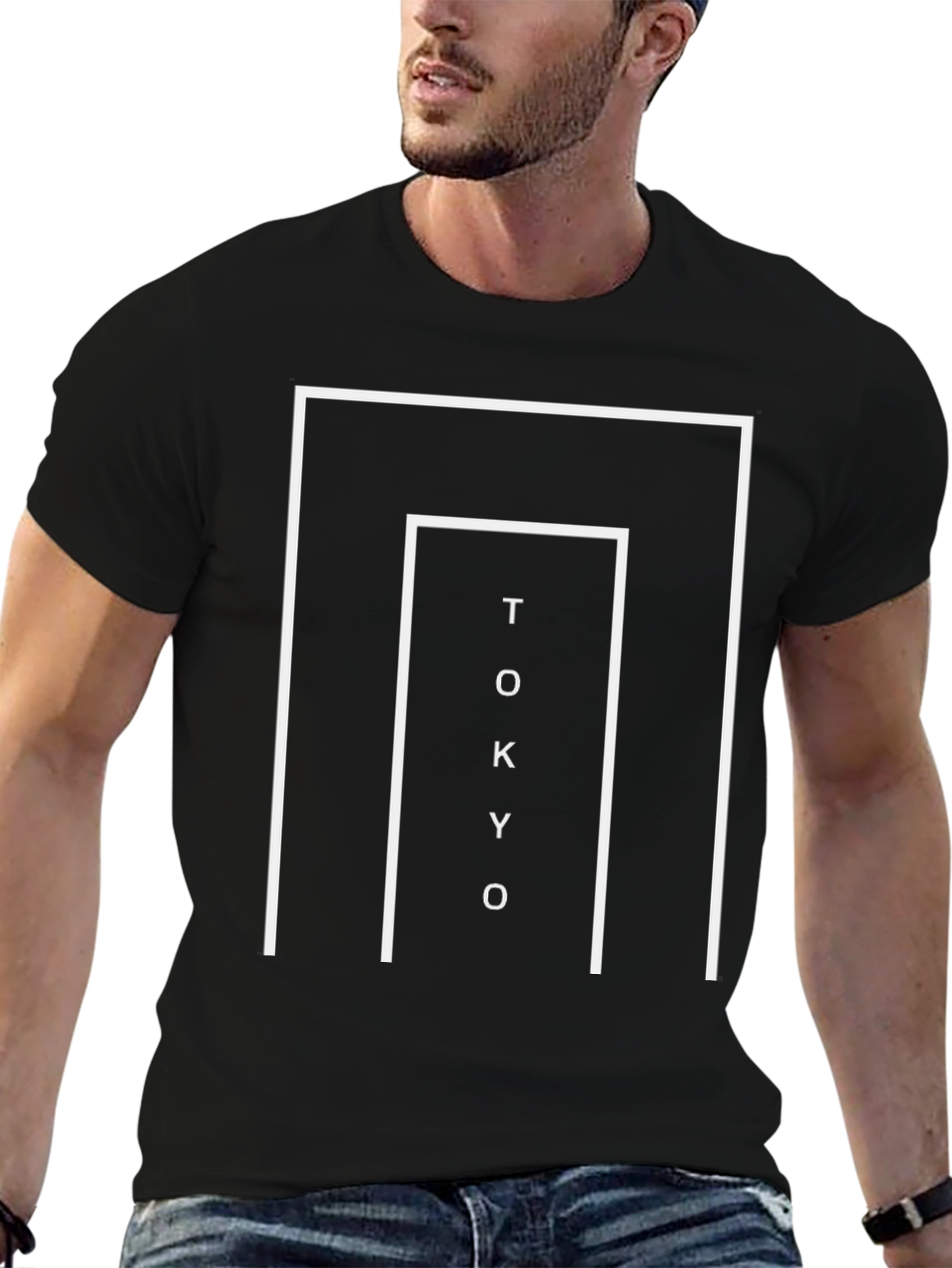 Tokyo Graphic Tee - Modern Minimalist Style