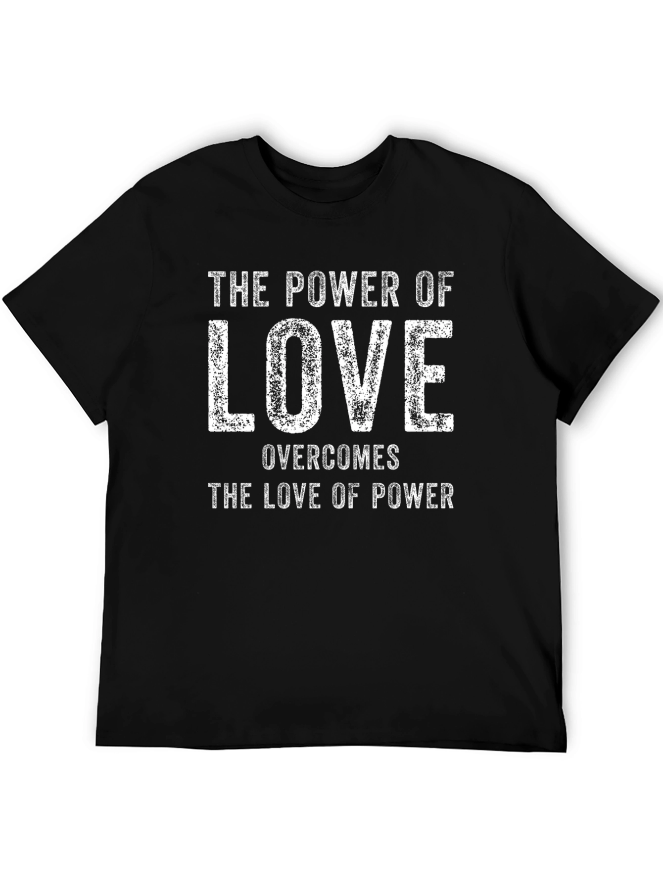 The Power of Love Black T-Shirt