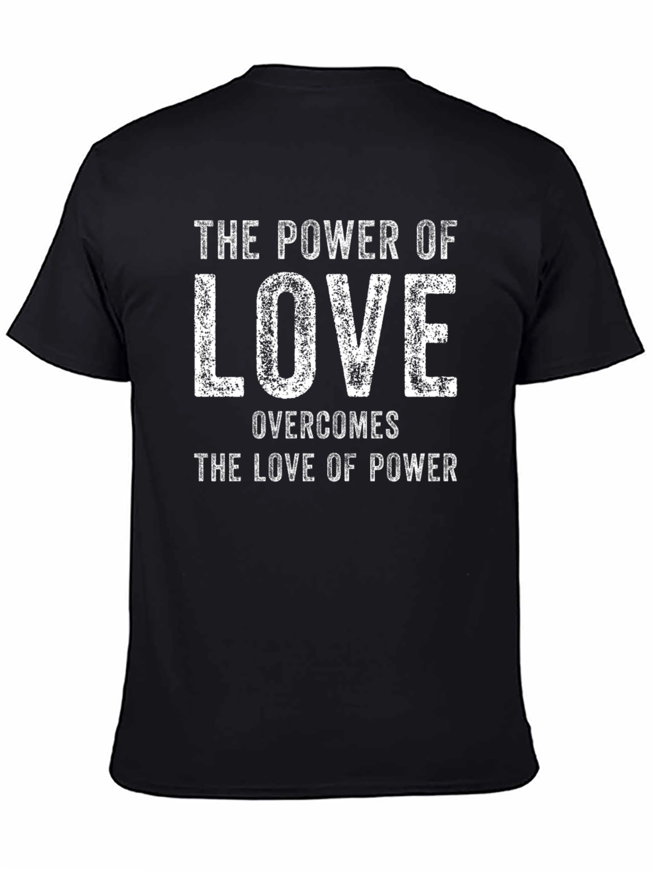 The Power of Love Black T-Shirt