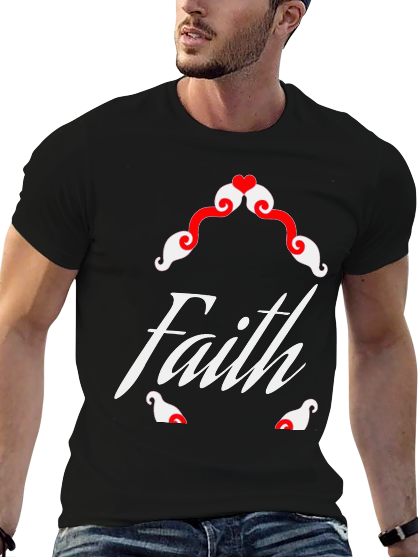 Faith Graphic Tee - Stylish Christian Apparel