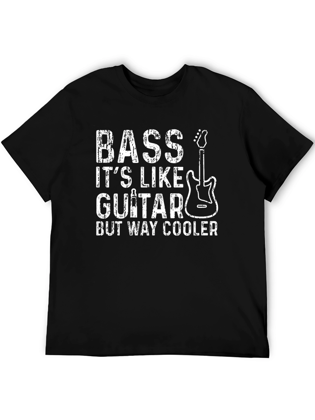 Bass is Cooler Guitar Tee