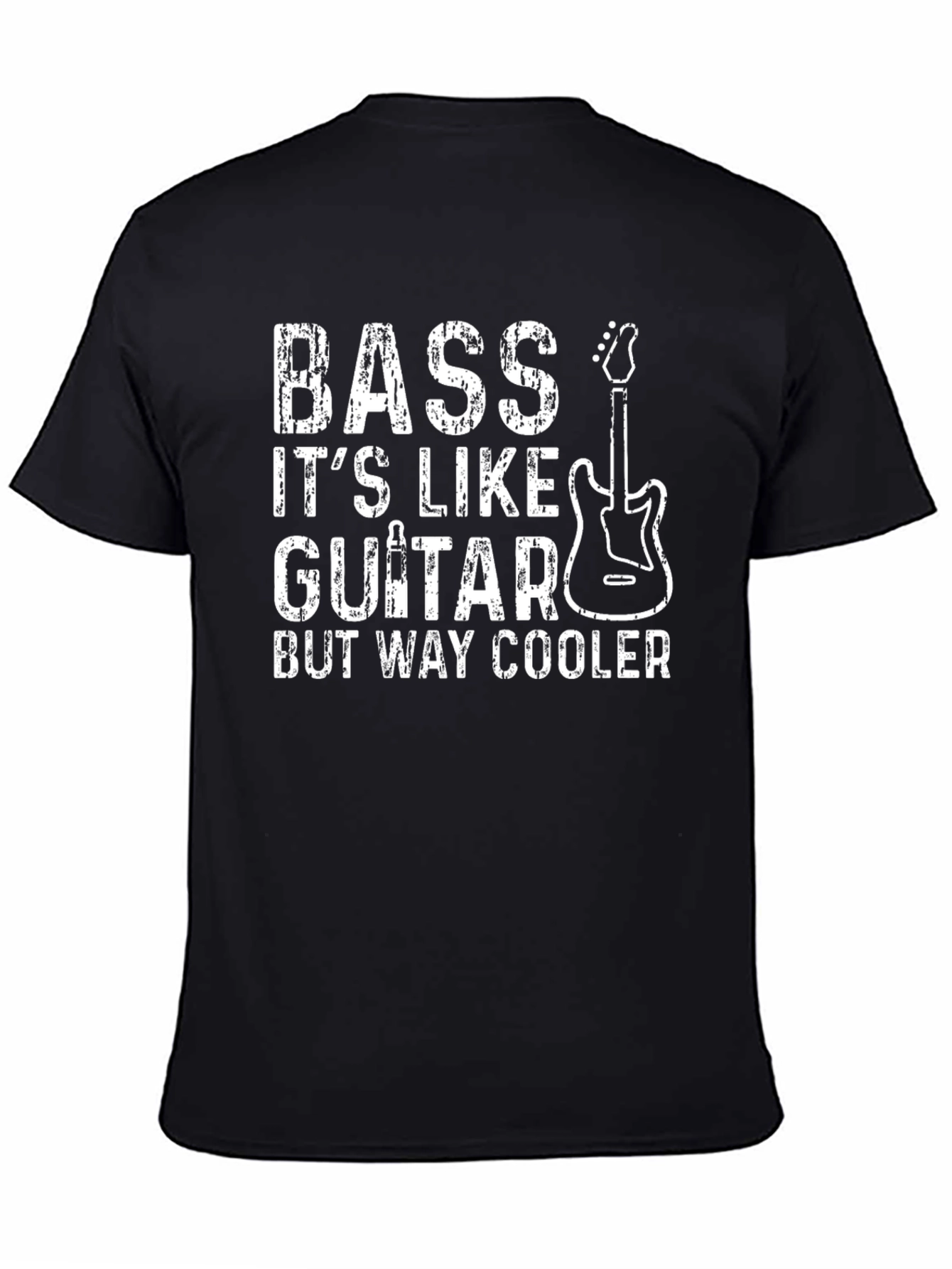 Bass is Cooler Guitar Tee