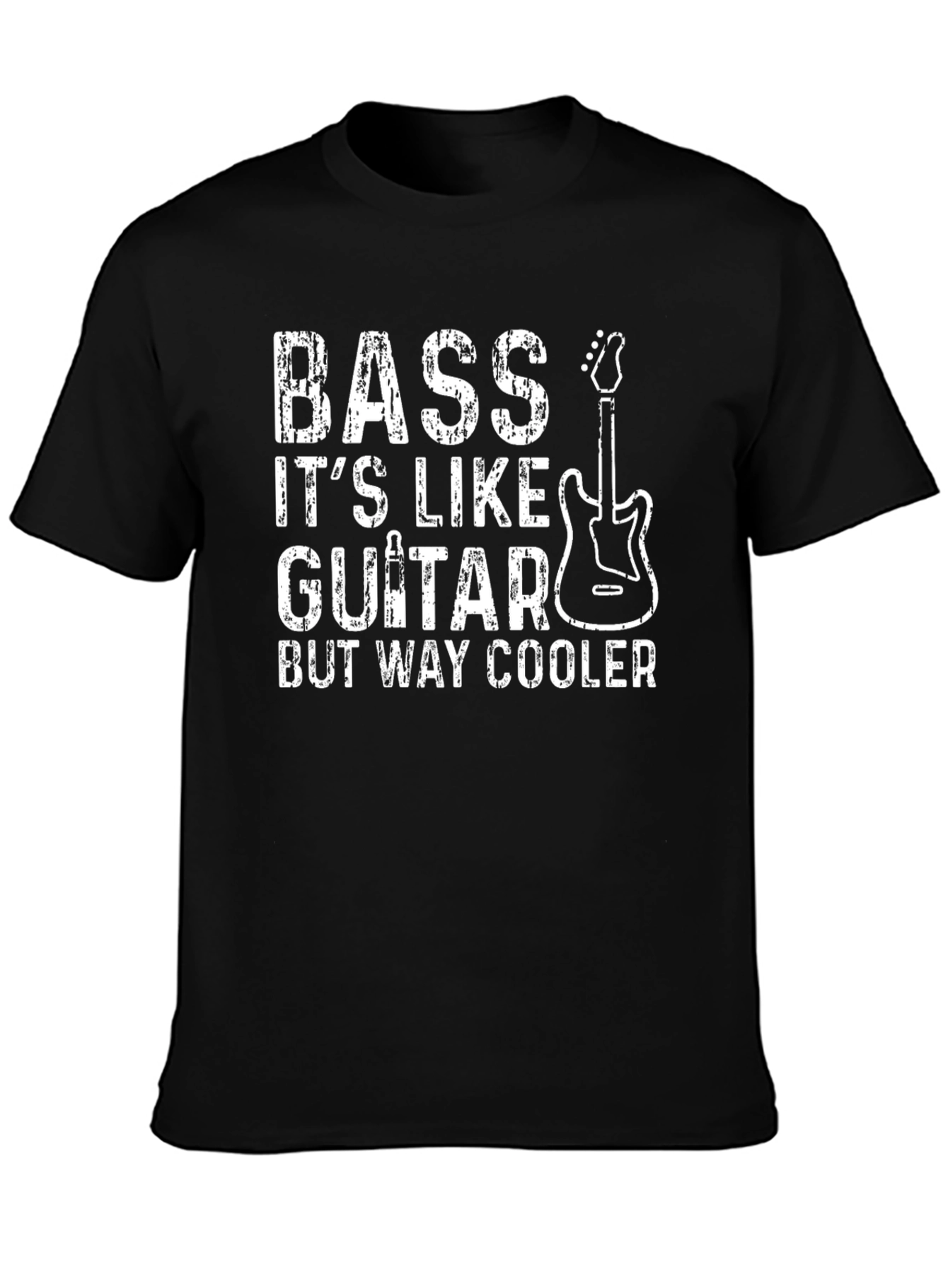 Bass is Cooler Guitar Tee