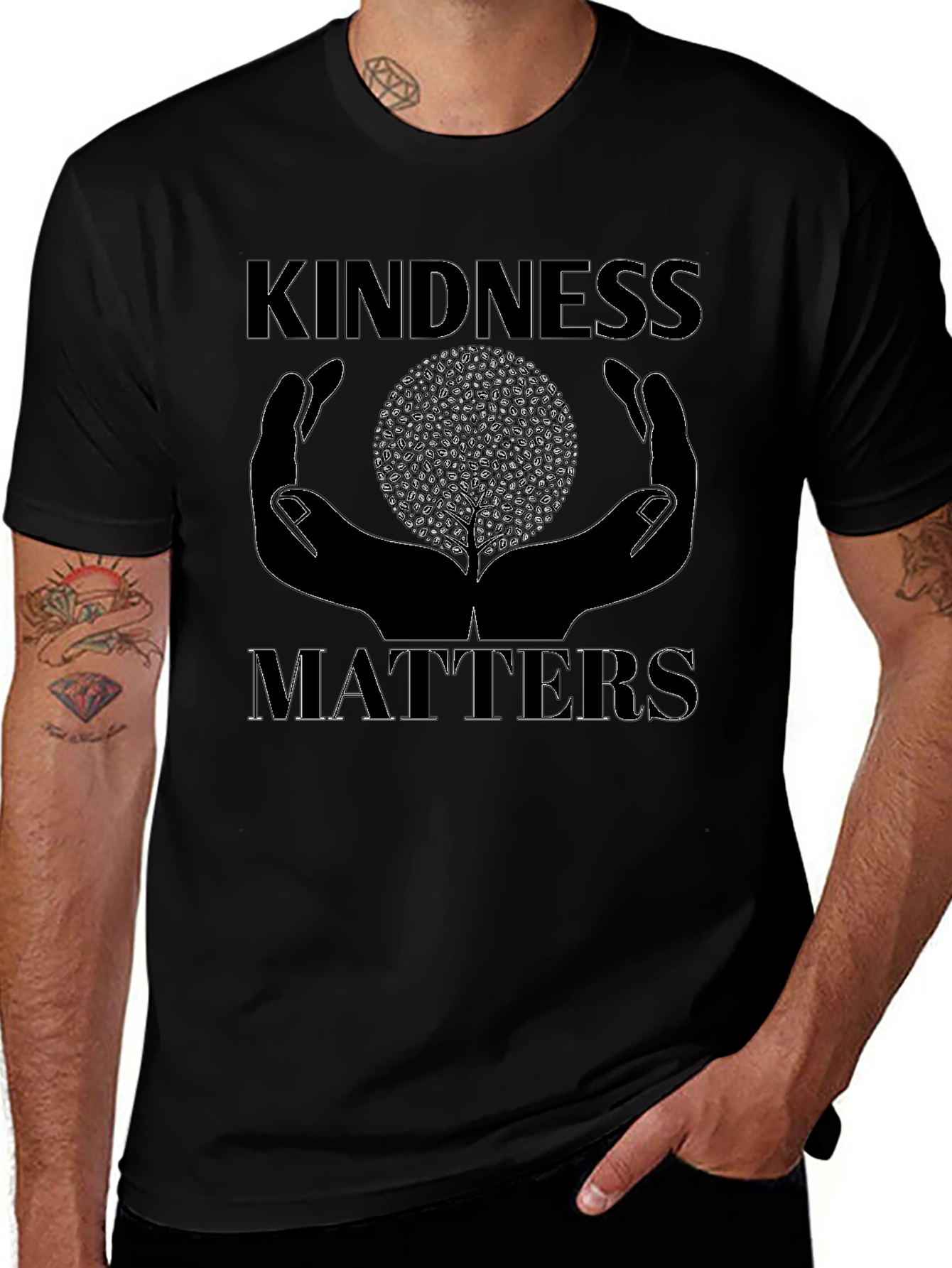 Kindness Matters Graphic T-Shirt - Unisex Soft Cotton Tee
