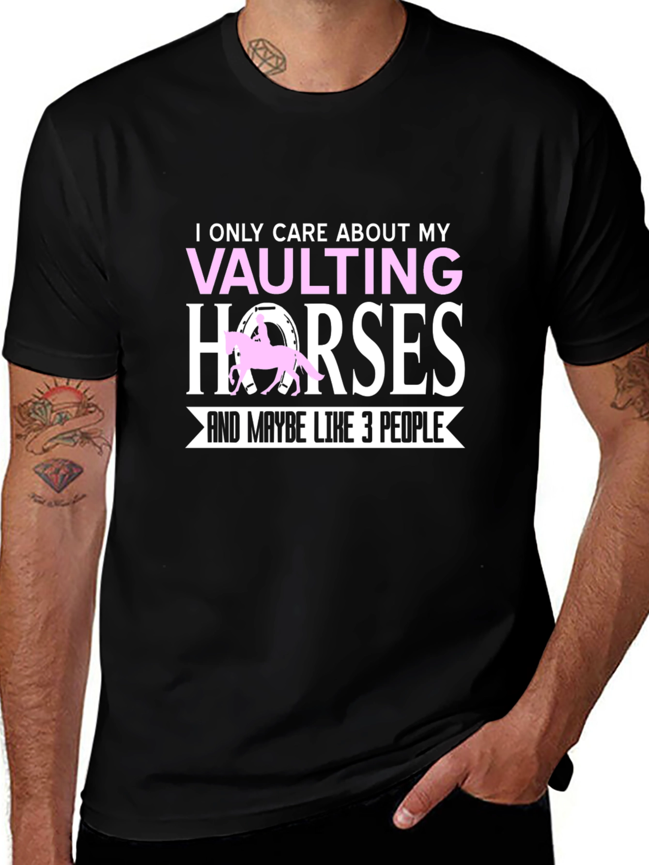 Vaulting Horses Graphic T-Shirt