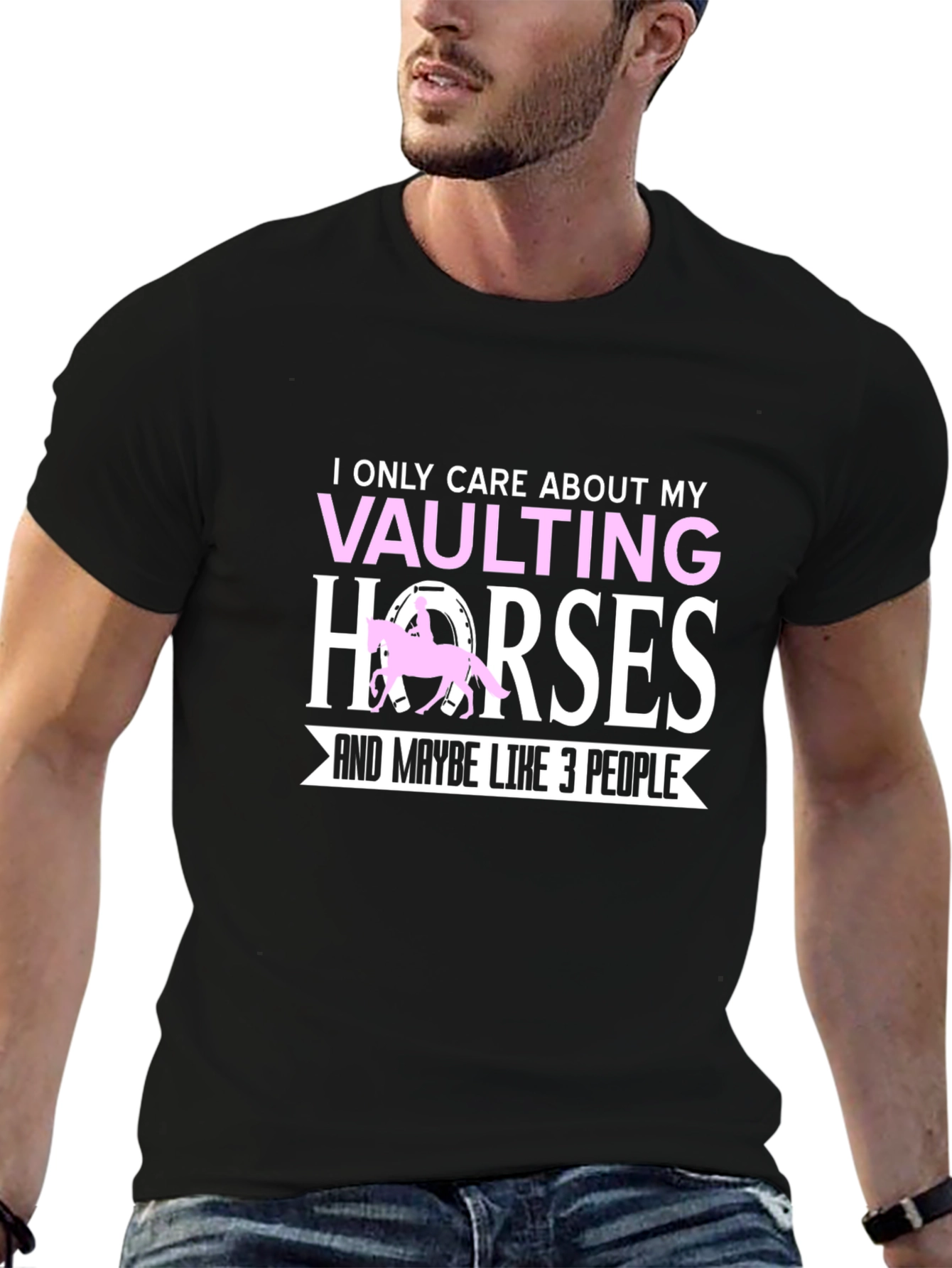 Vaulting Horses Graphic T-Shirt