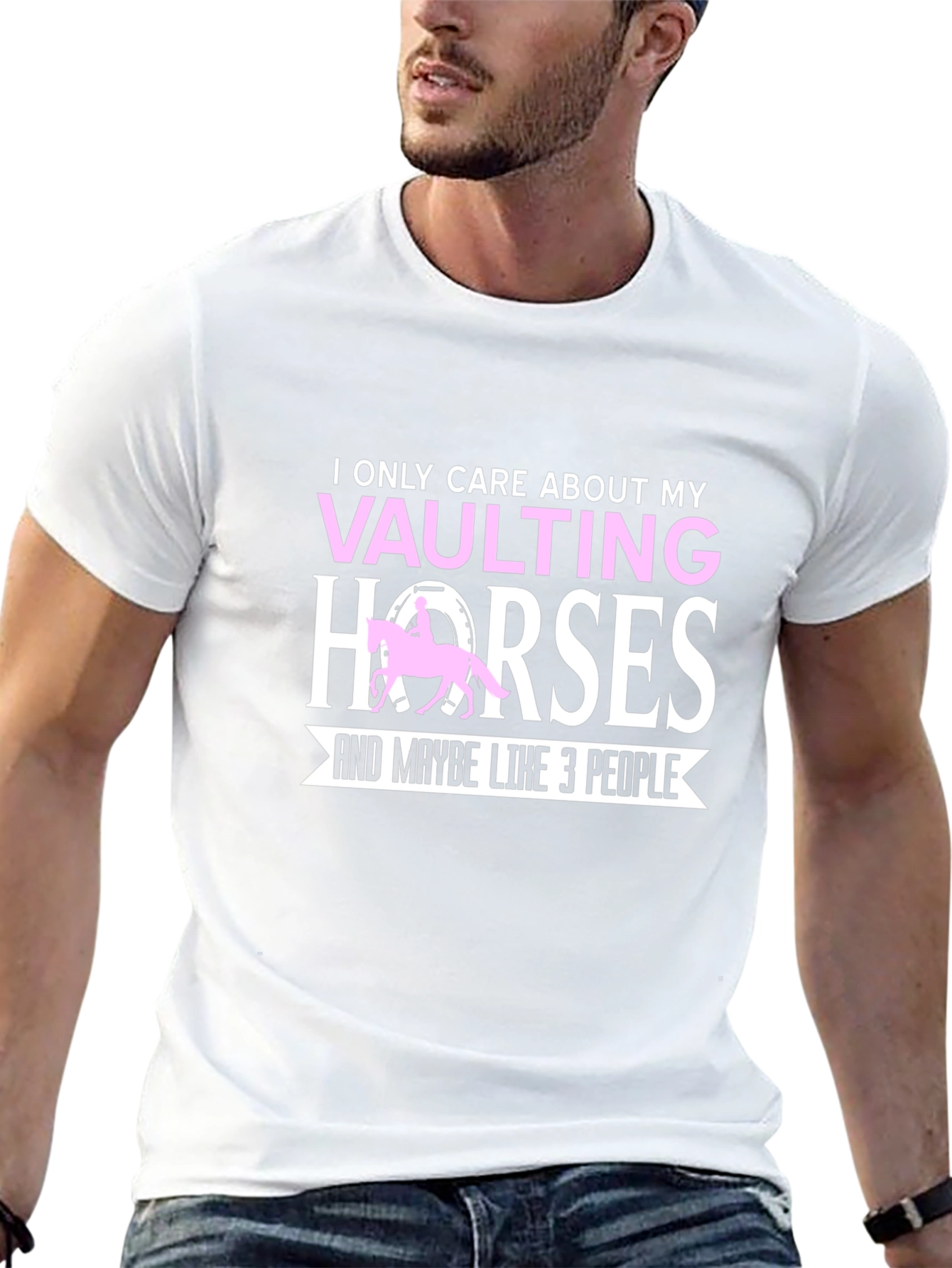 Vaulting Horses Graphic T-Shirt