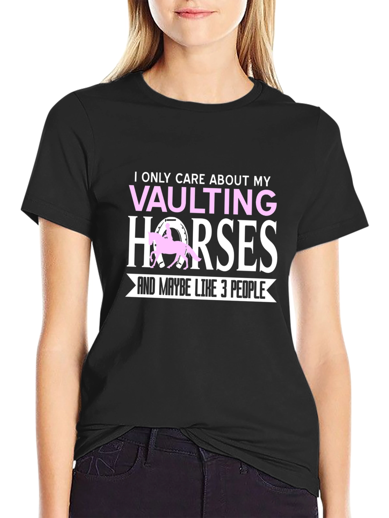 Vaulting Horses Graphic T-Shirt