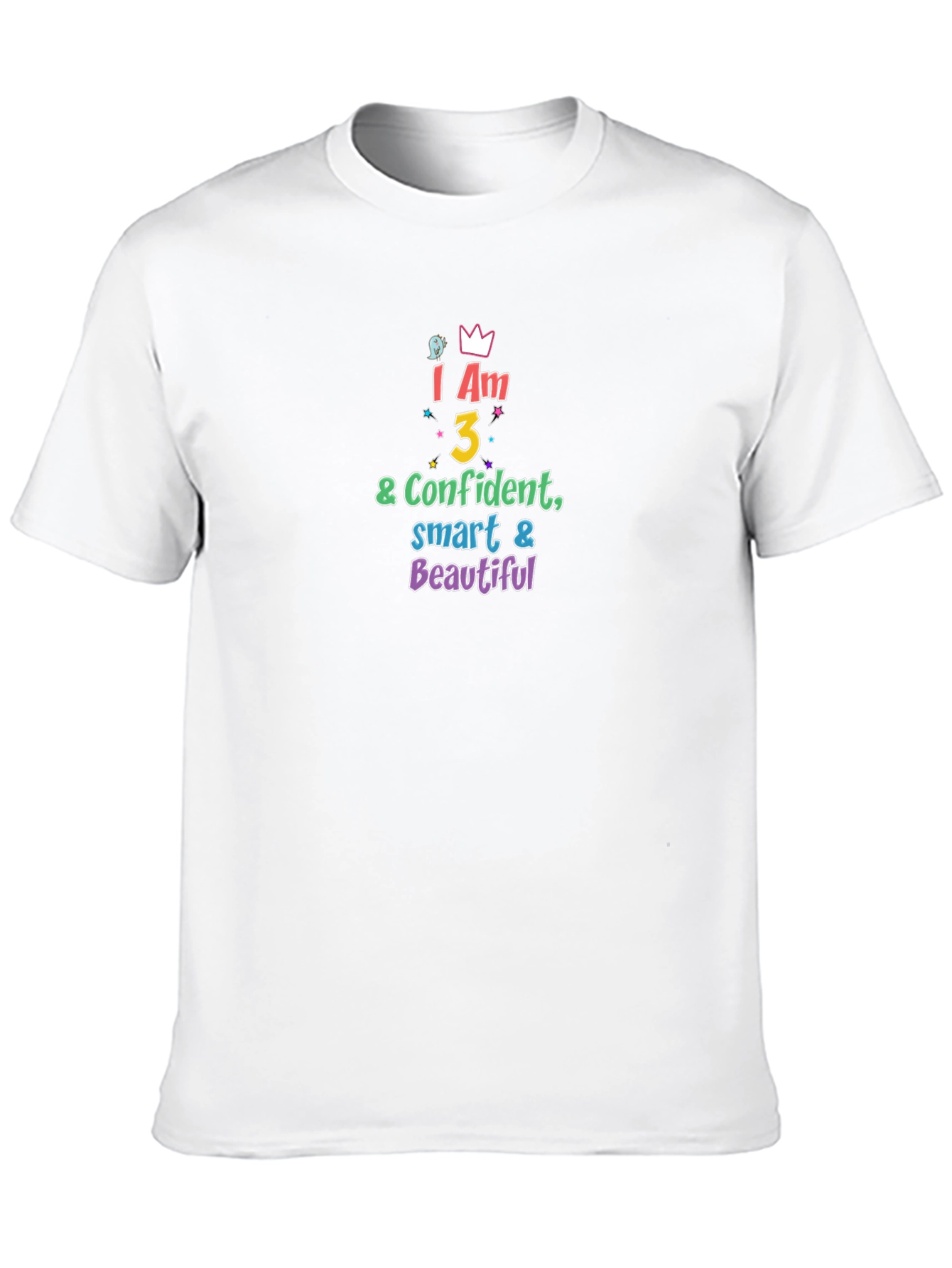 I Am 3 & Confident T-Shirt