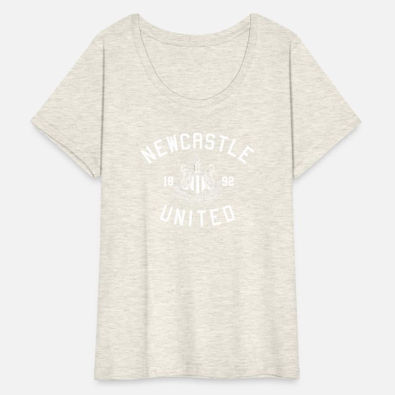 Newcastle United Crest Tshirt Premier League Gift