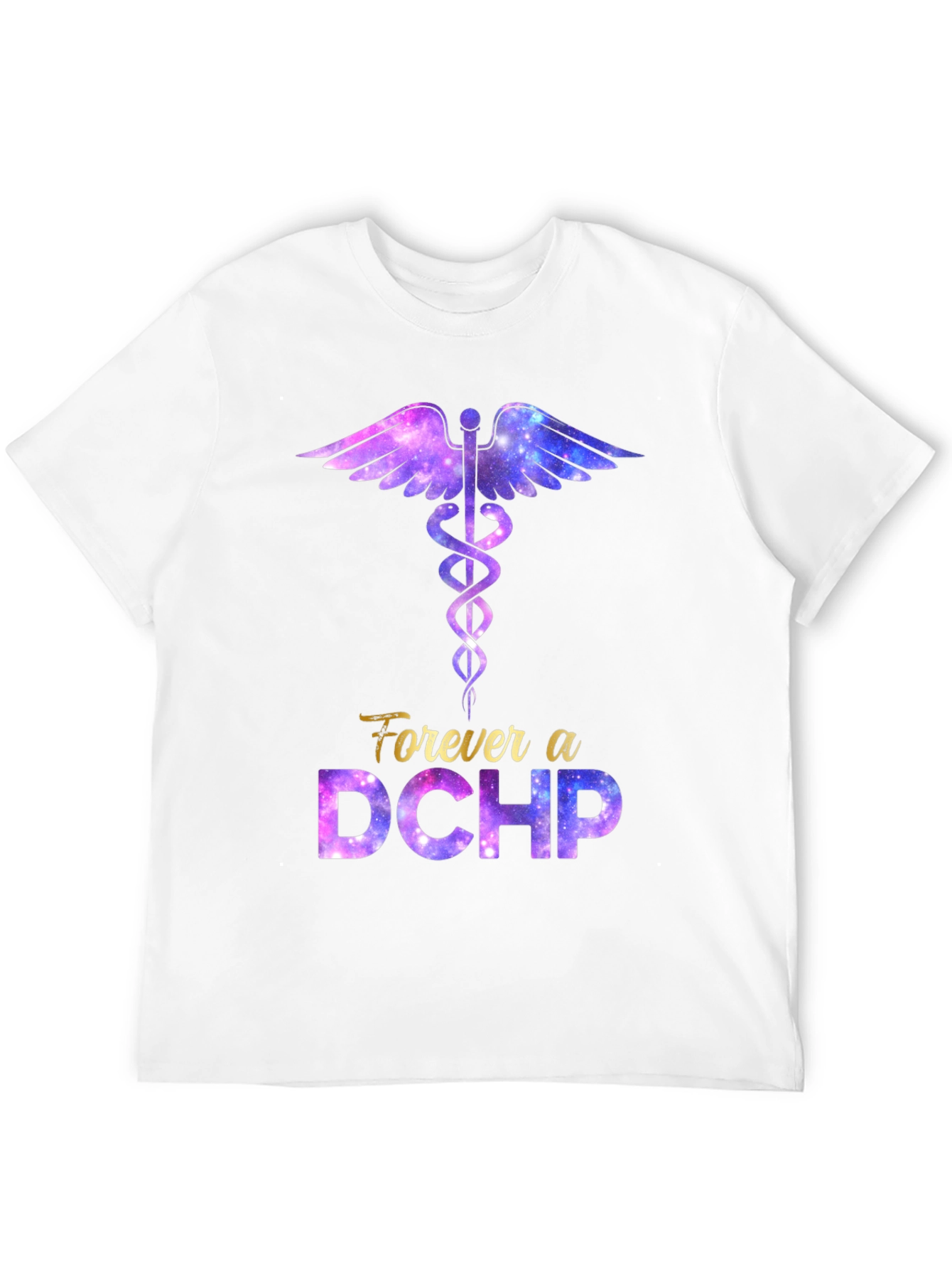 Forever a DCHP Galaxy Print T-Shirt