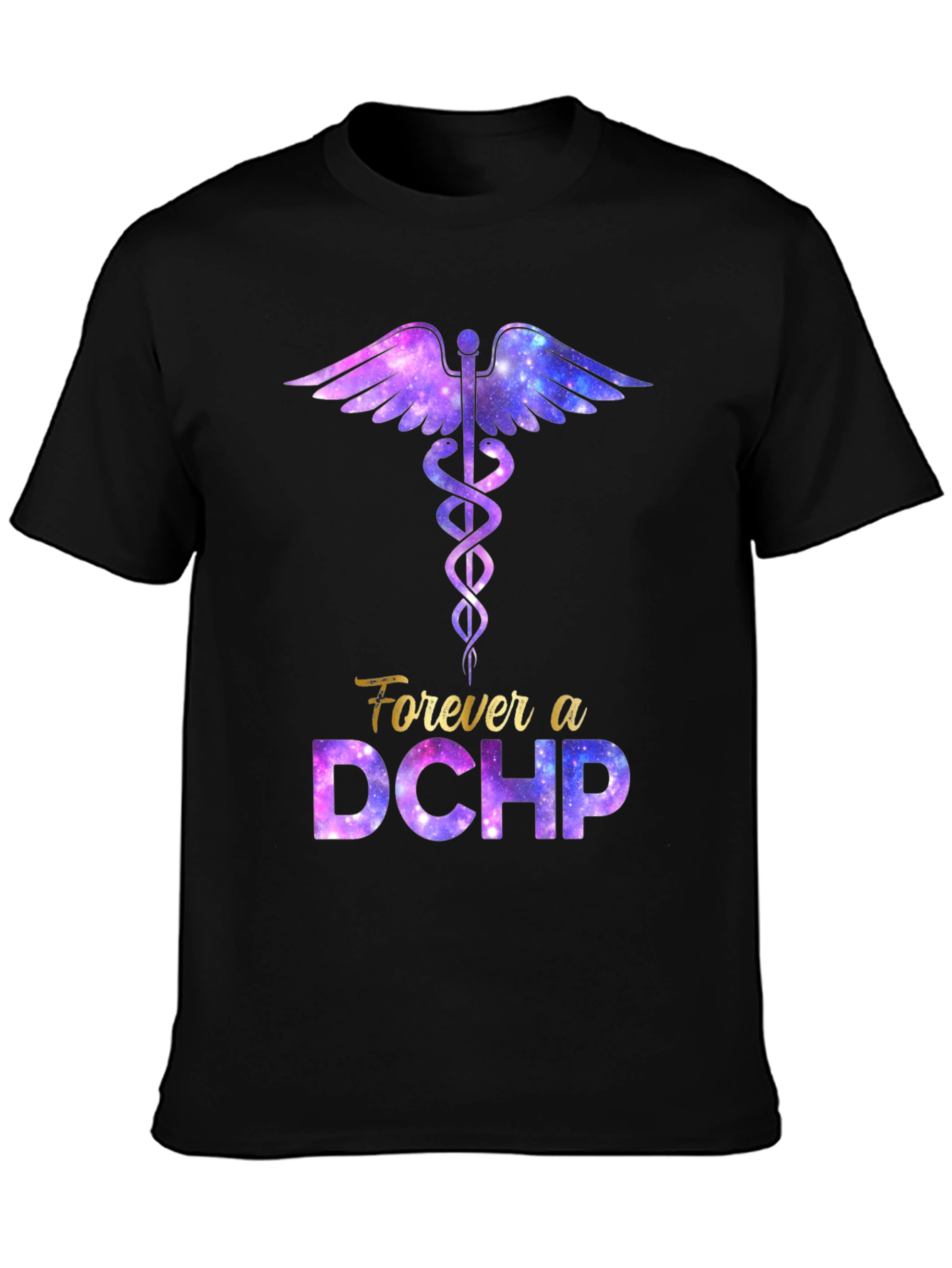 Forever a DCHP Galaxy Print T-Shirt