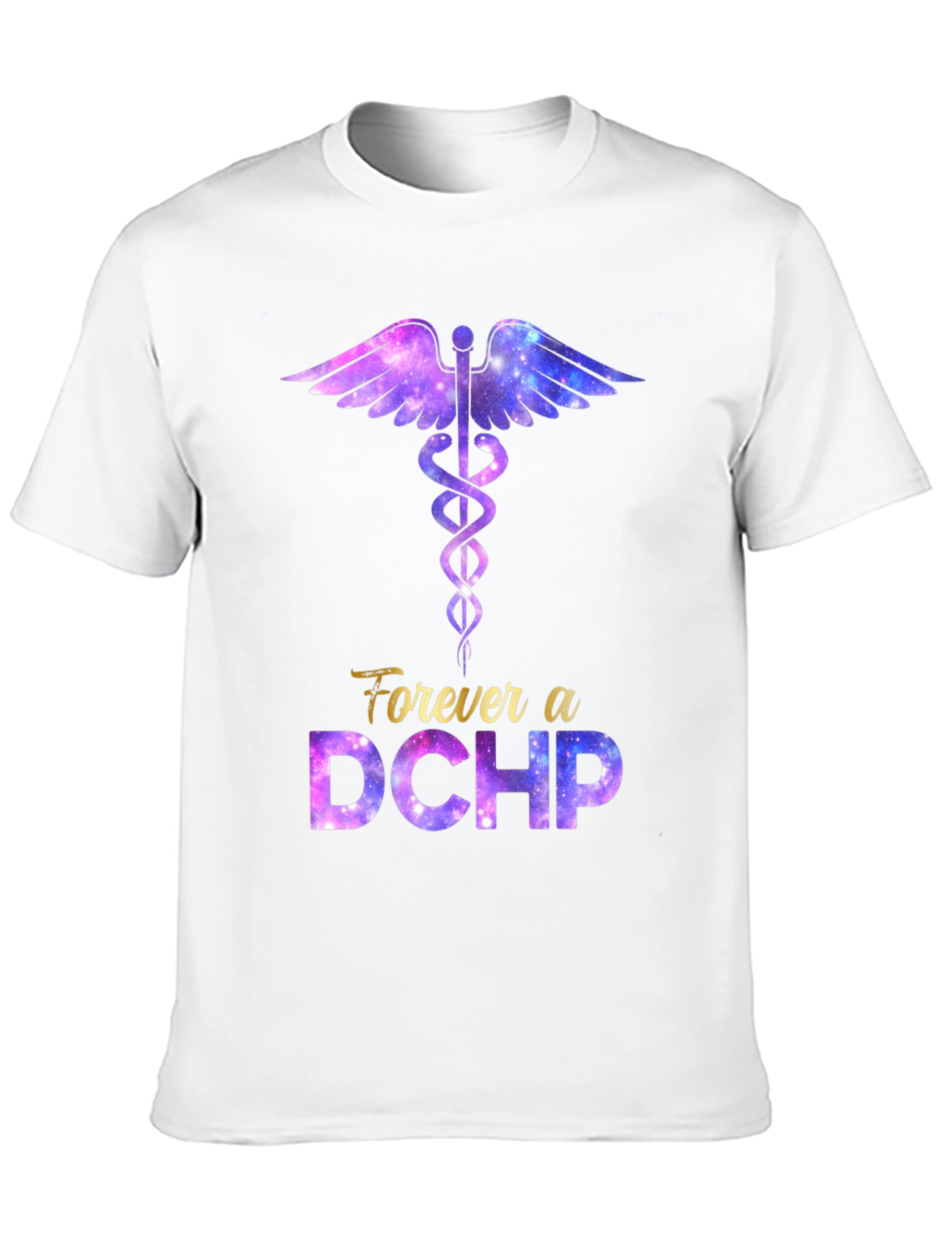 Forever a DCHP Galaxy Print T-Shirt