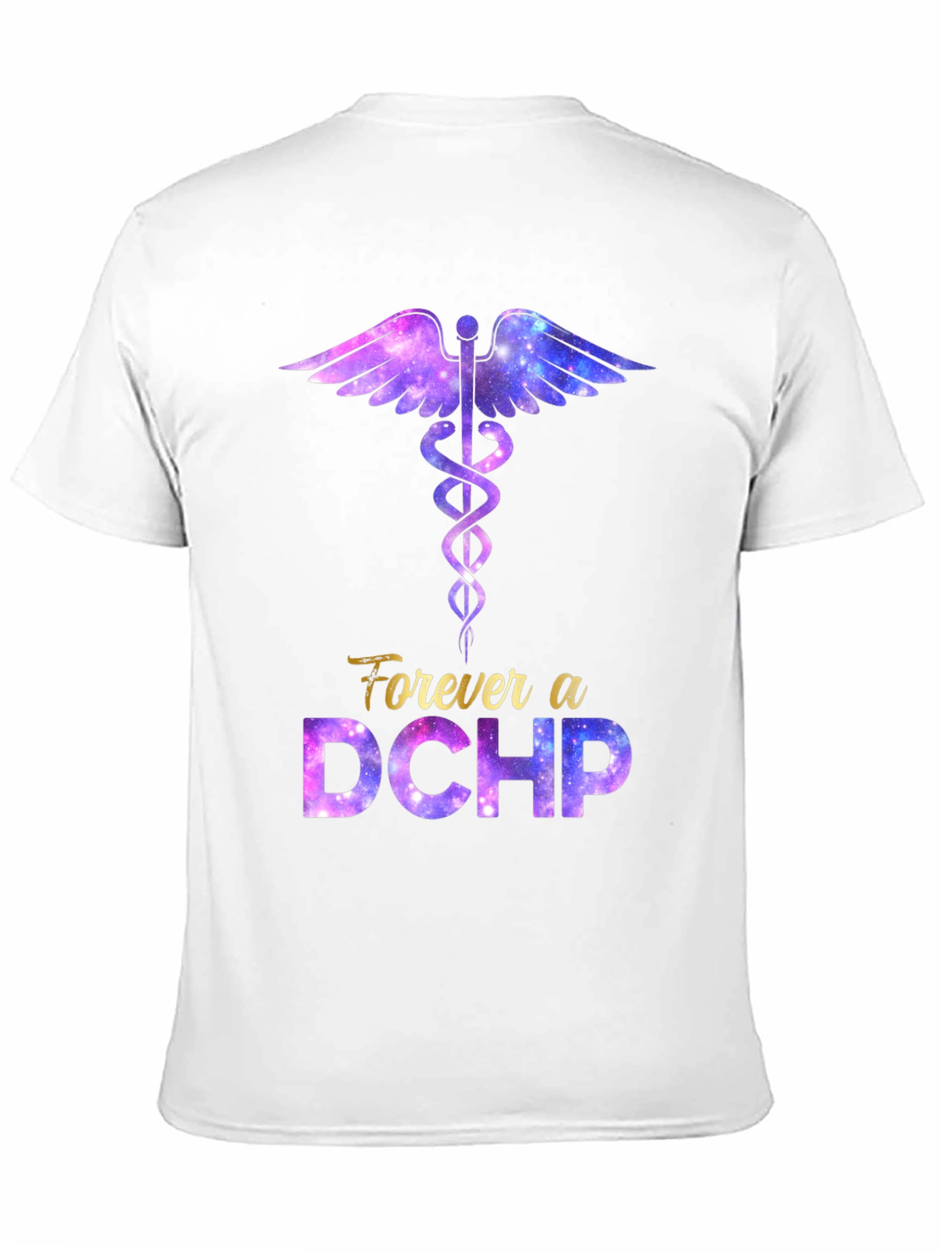Forever a DCHP Galaxy Print T-Shirt