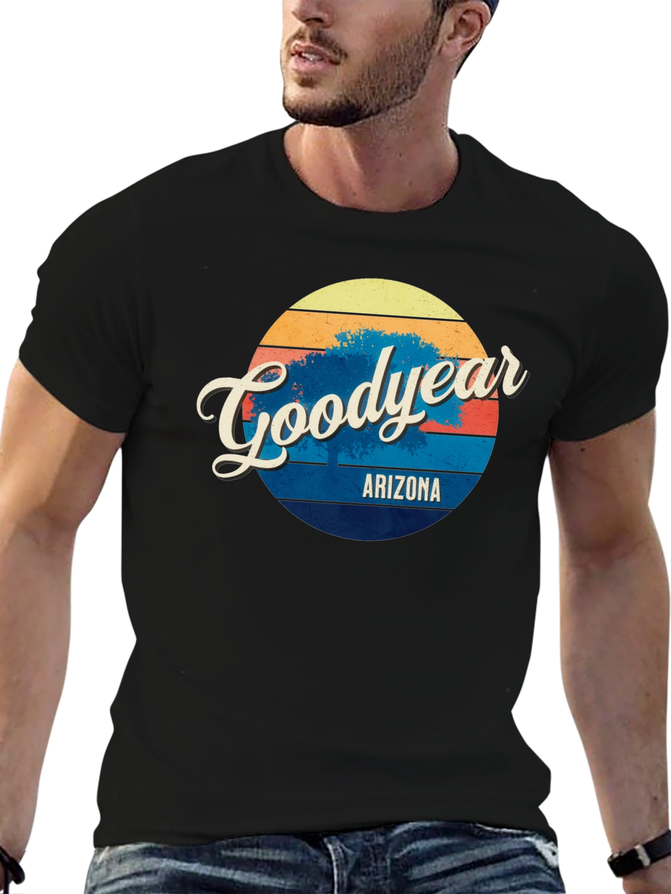 Goodyear Arizona Retro Style T-Shirt