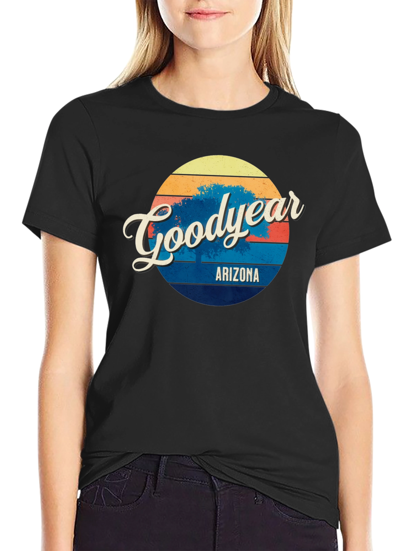 Goodyear Arizona Retro Style T-Shirt