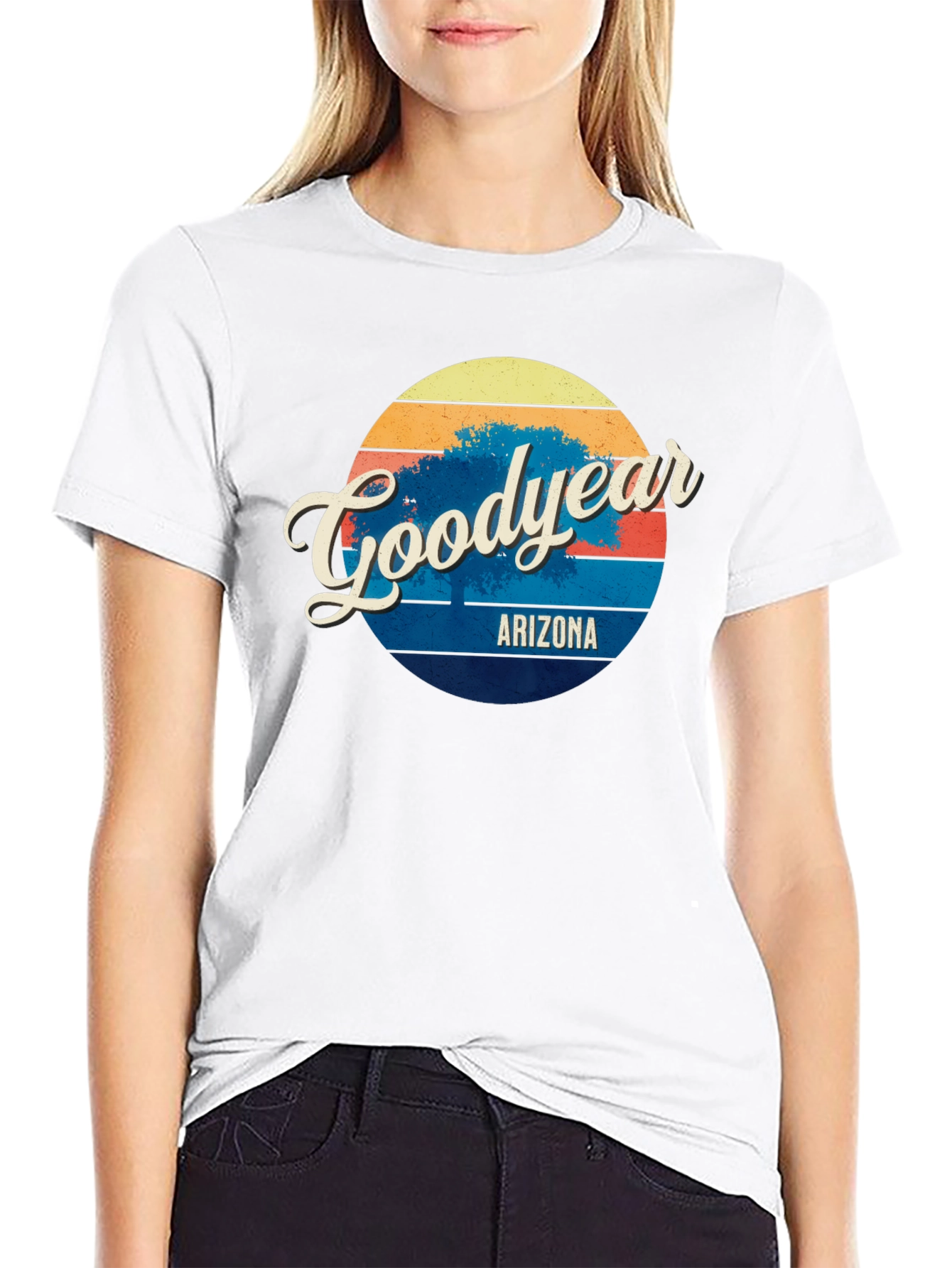 Goodyear Arizona Retro Style T-Shirt