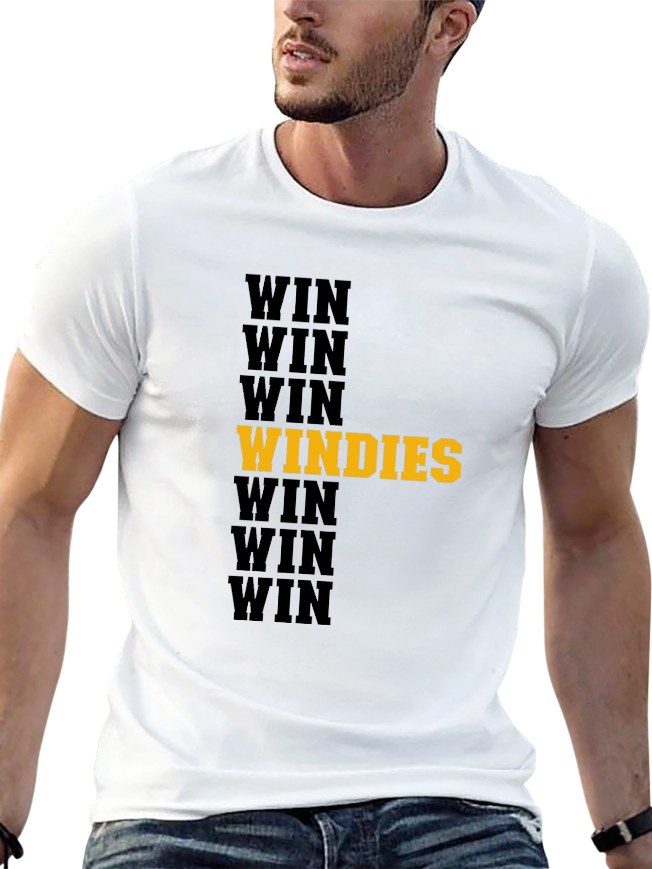 Win Windies T-Shirt Black