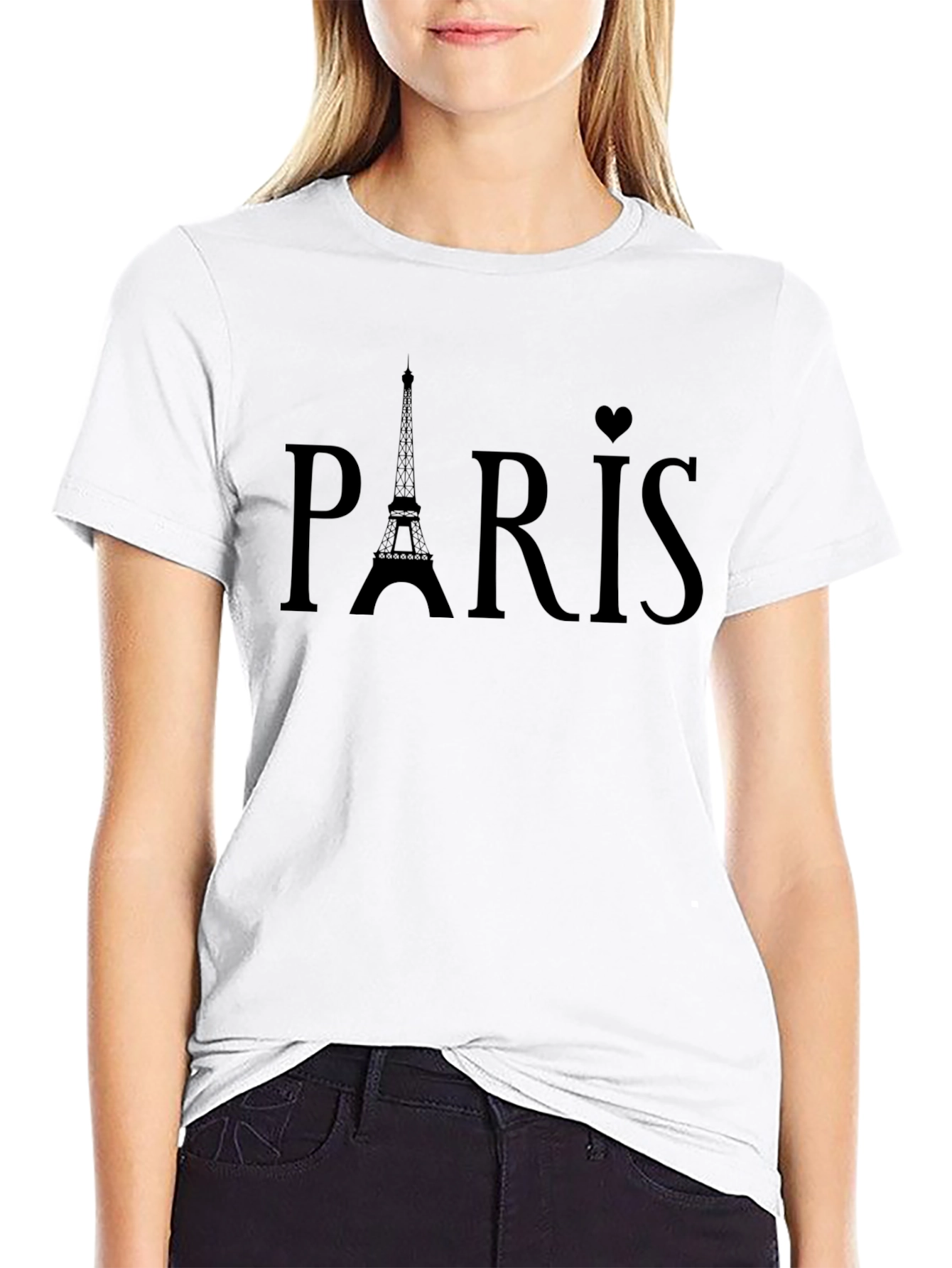Paris Eiffel Tower Graphic T-Shirt - Classic Tee