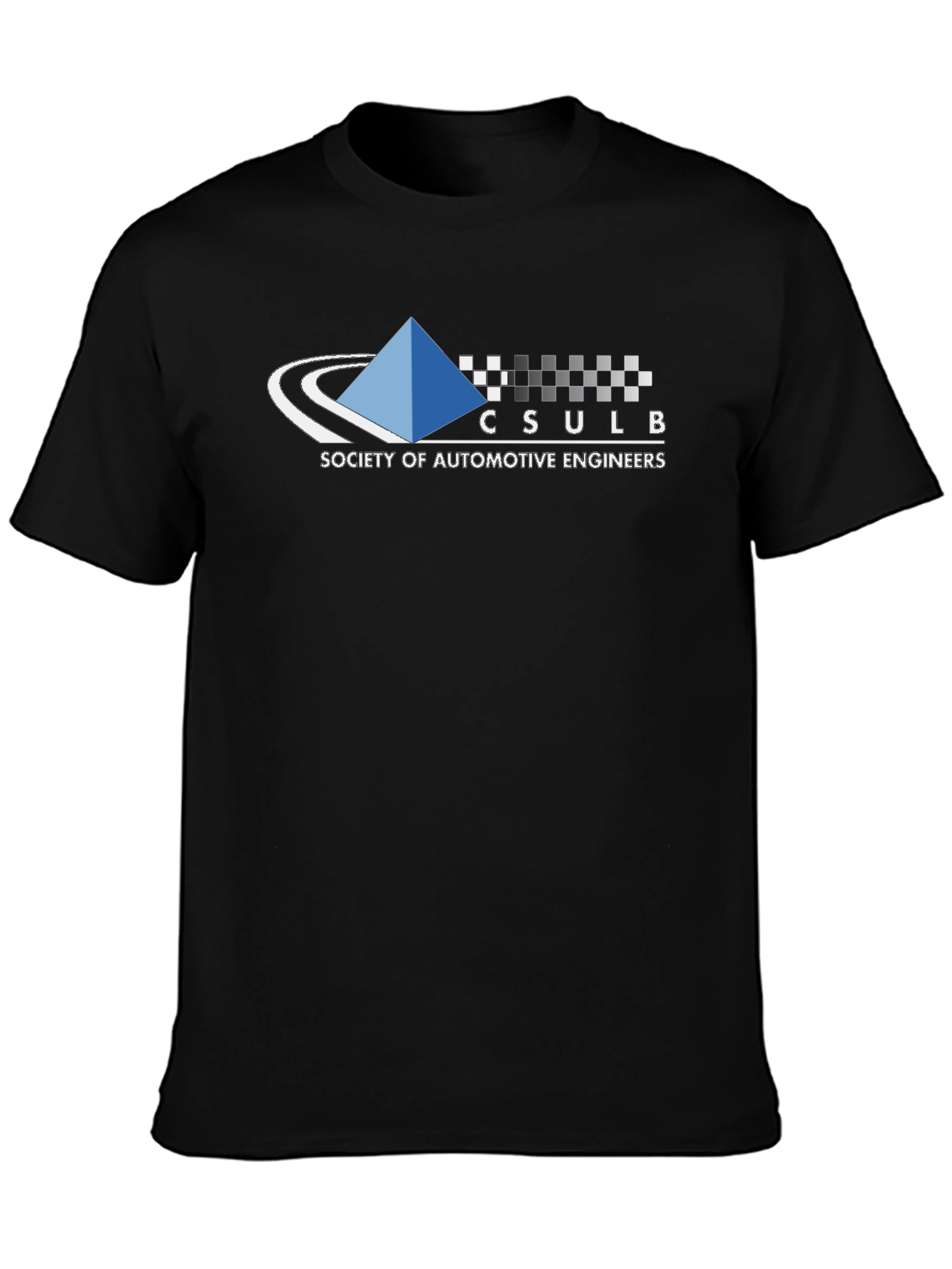 CSULB Society of Automotive Engineers Black T-Shirt