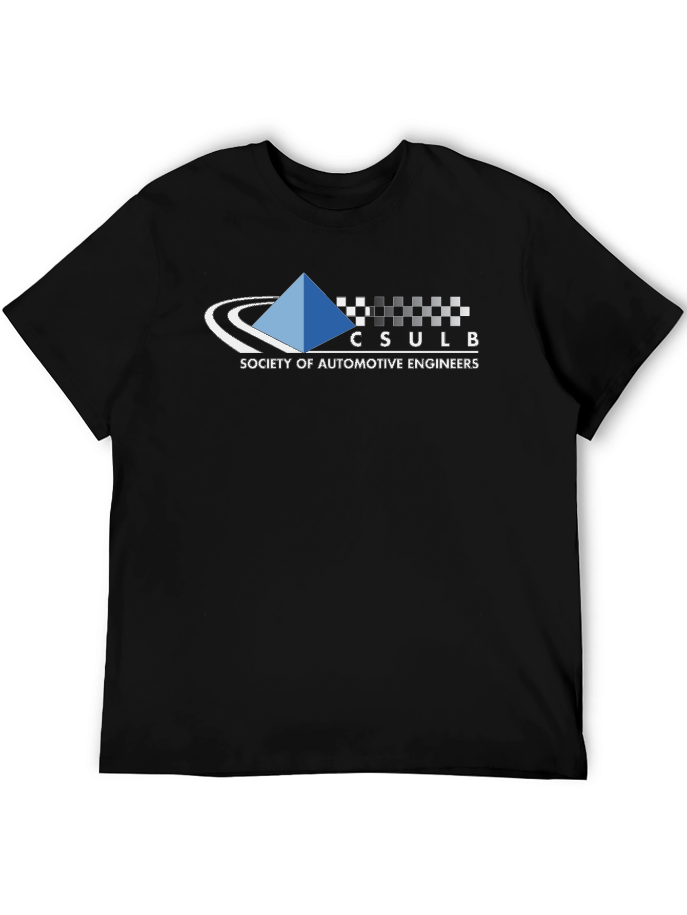 CSULB Society of Automotive Engineers Black T-Shirt