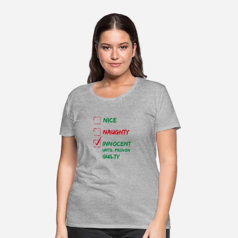 Nice Naughty Innocent Until Proven Guilty Christma