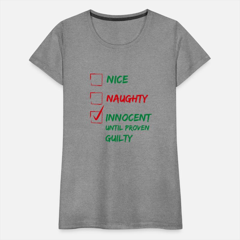 Nice Naughty Innocent Until Proven Guilty Christma