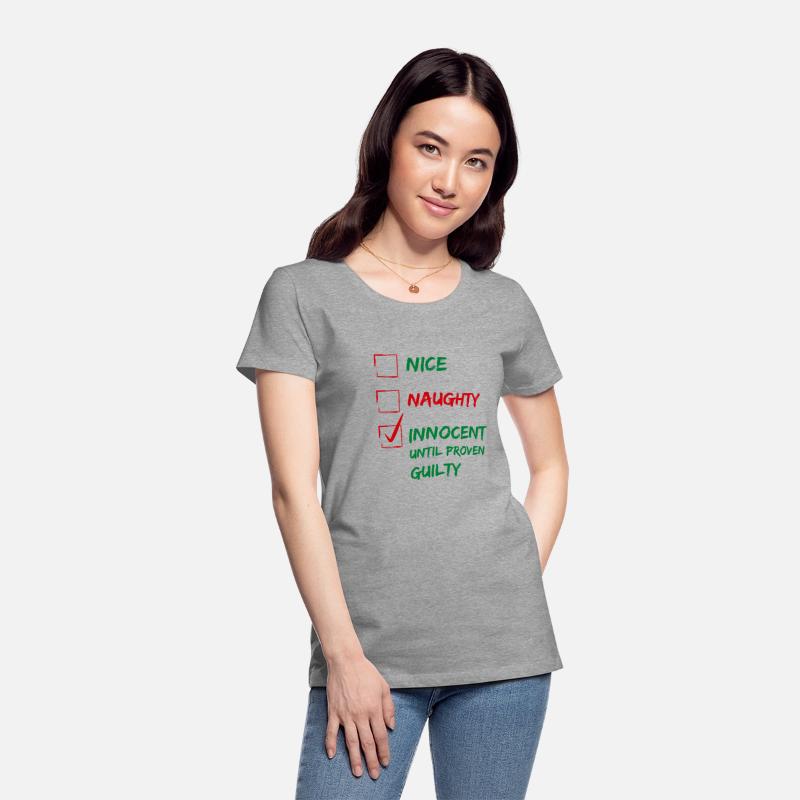 Nice Naughty Innocent Until Proven Guilty Christma