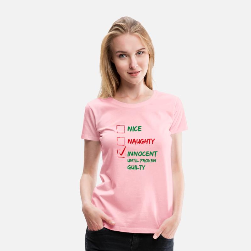 Nice Naughty Innocent Until Proven Guilty Christma