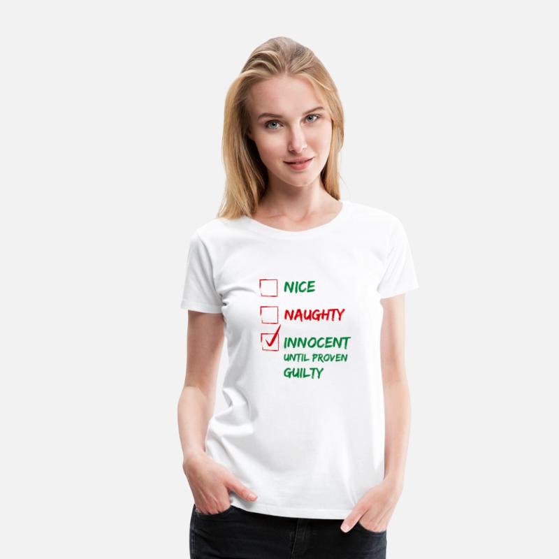 Nice Naughty Innocent Until Proven Guilty Christma