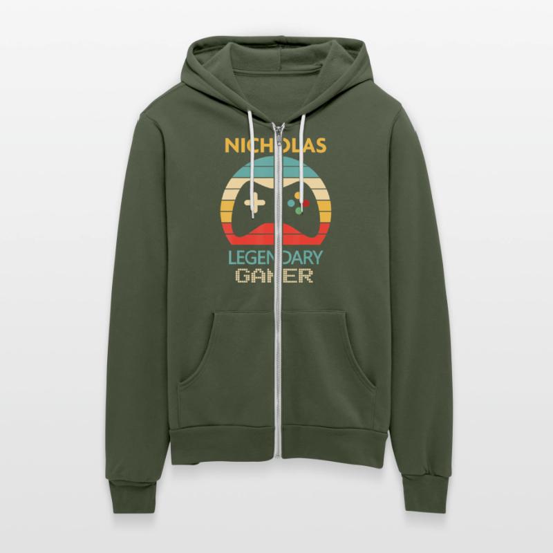 Nicholas Name Gift Personalized Legendary Gamer