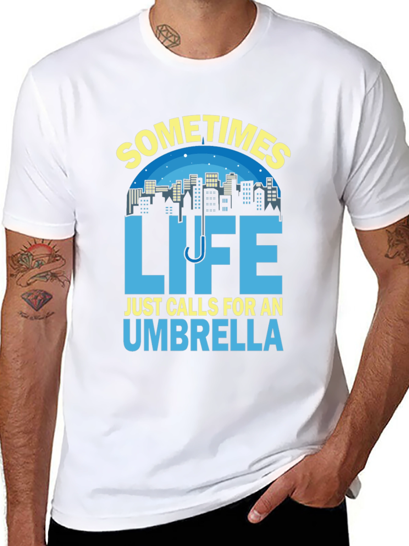 Sometimes Life Calls For An Umbrella T-Shirt