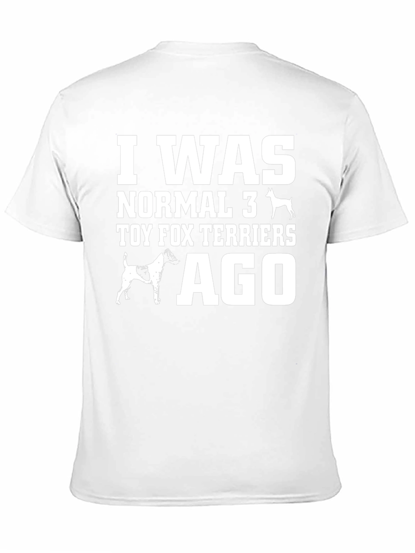 Funny Toy Fox Terrier Graphic Tee Shirt