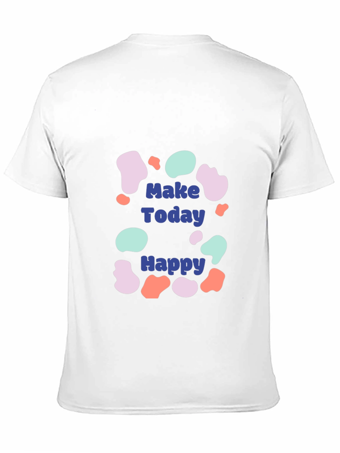 Make Today Happy Graphic Tee - Stylish Comfort