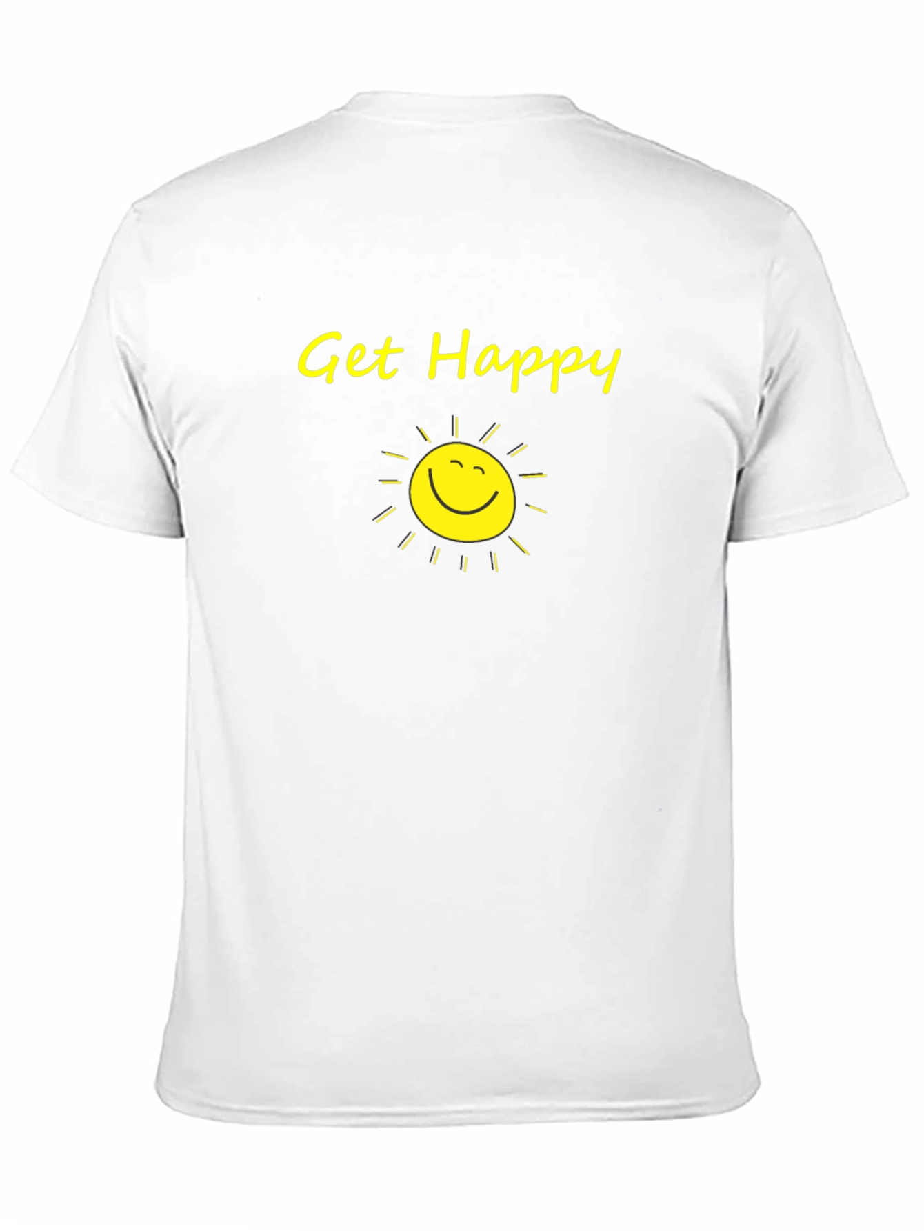 Get Happy T-Shirt - Sunshine Graphic Tee