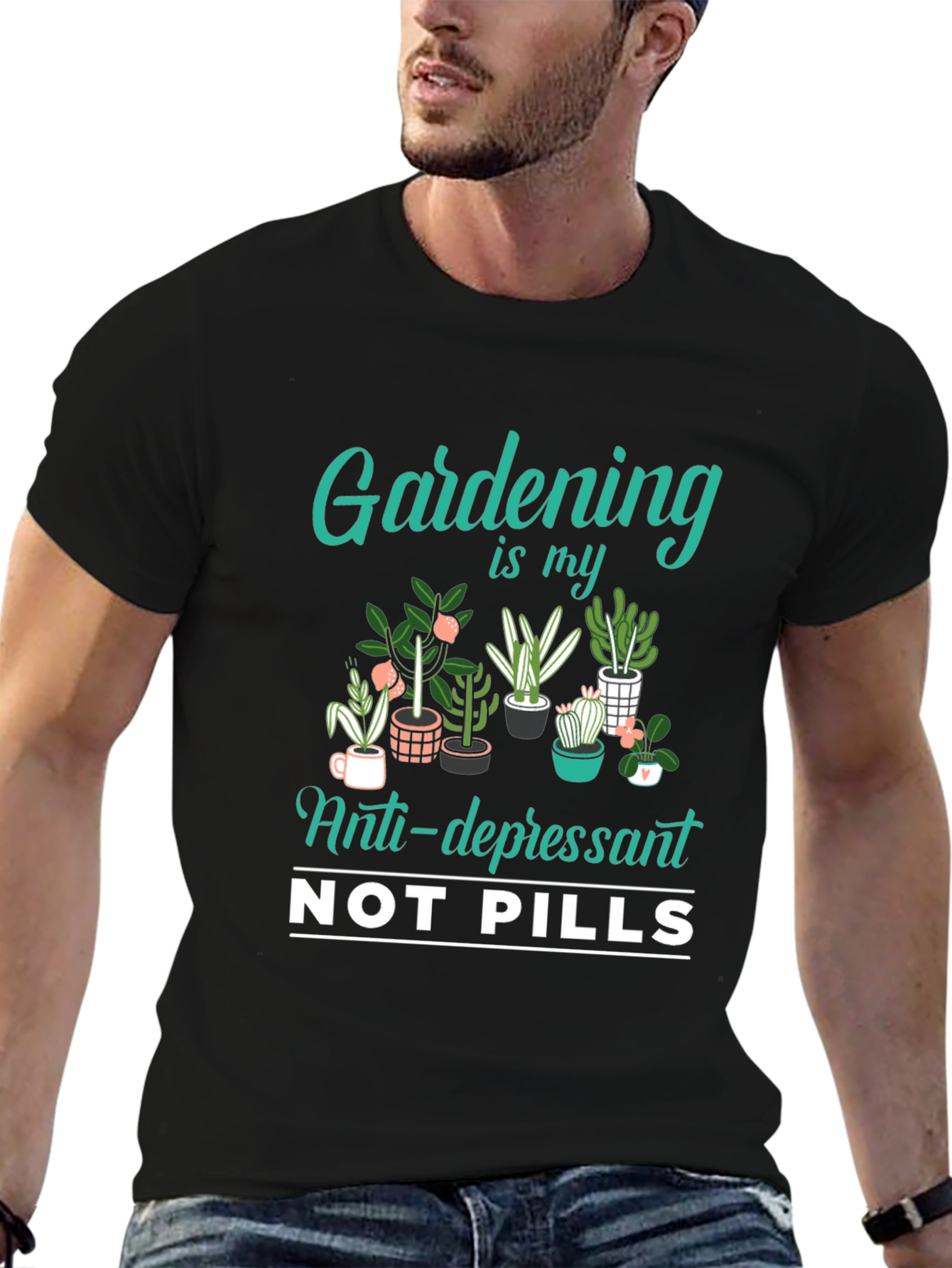 Gardening Is My Anti-Depressant T-Shirt