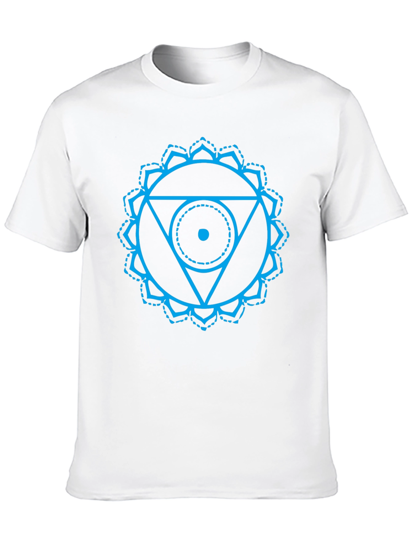 Throat Chakra Black Tee