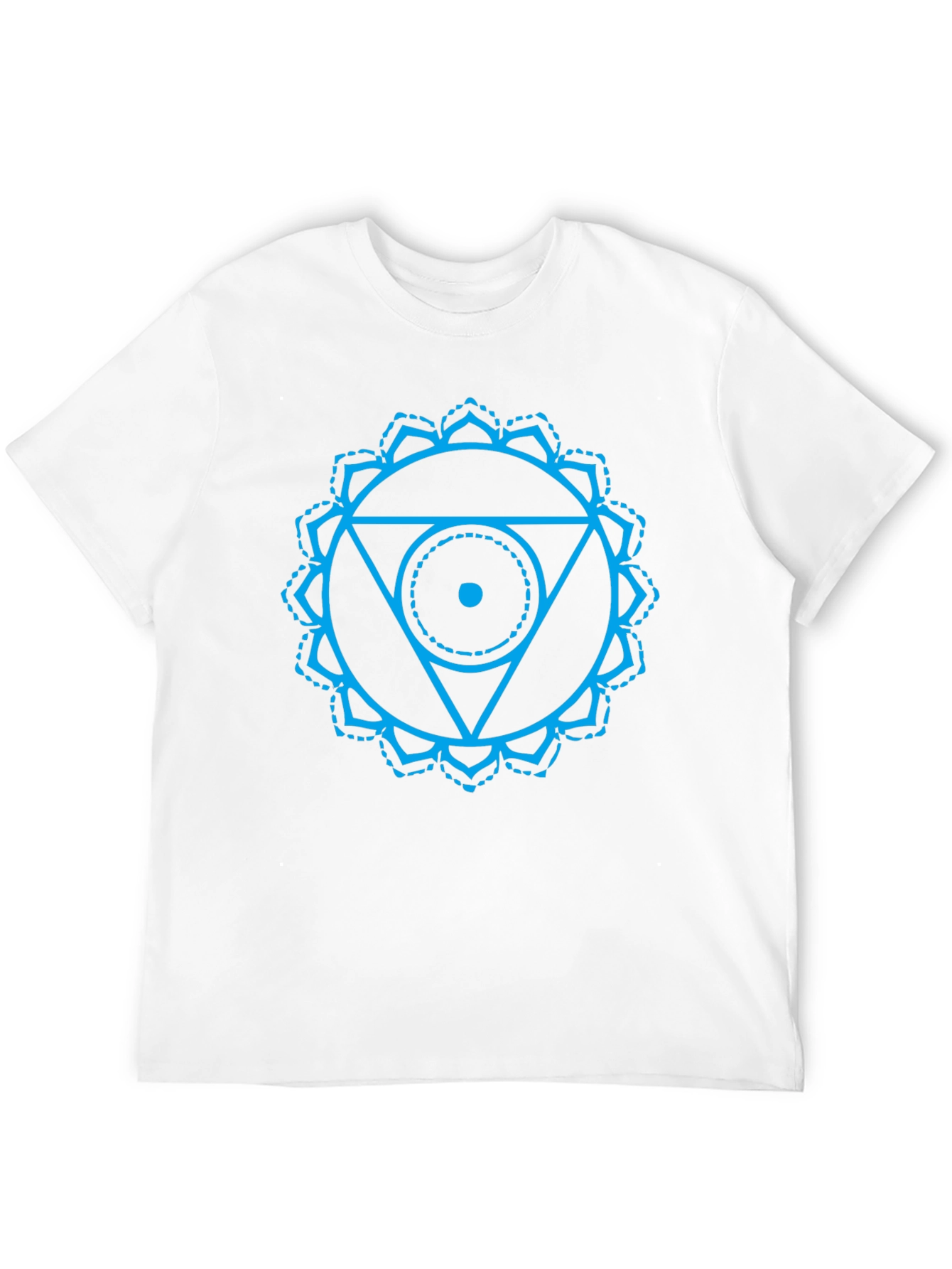 Throat Chakra Black Tee