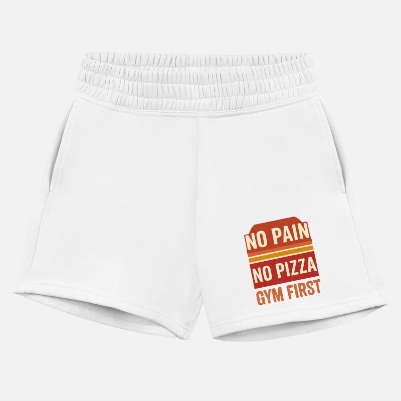 No Pain No Pizza Funny Gym Motivation Shirt for