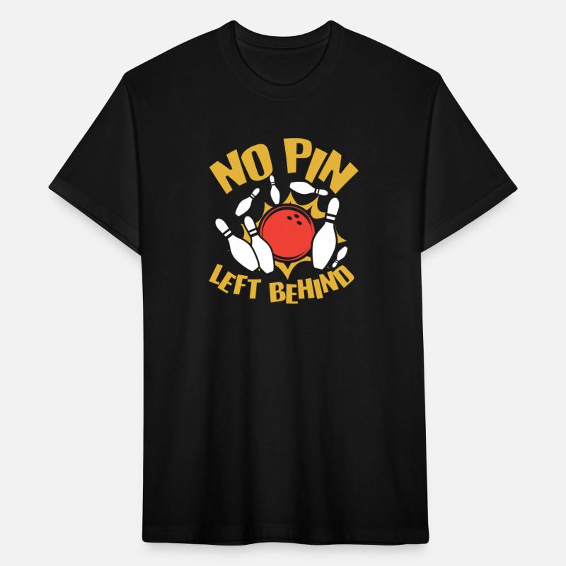 No Pin Left Behind Funny Bowling