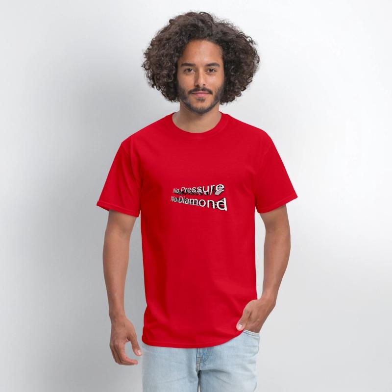 No Pressure, No Diamonds – Motivational Tee