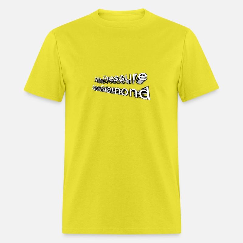No Pressure, No Diamonds – Motivational Tee